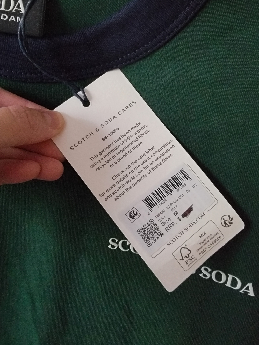 Scotch & Soda Men's Tee NWT - Picture 6 of 6
